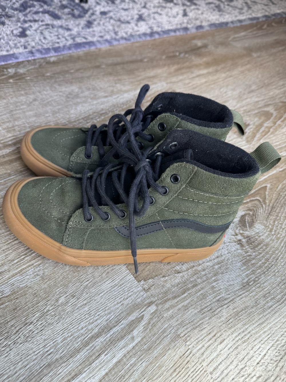 Vans Kids Olive Suede MTE SK8-Hi